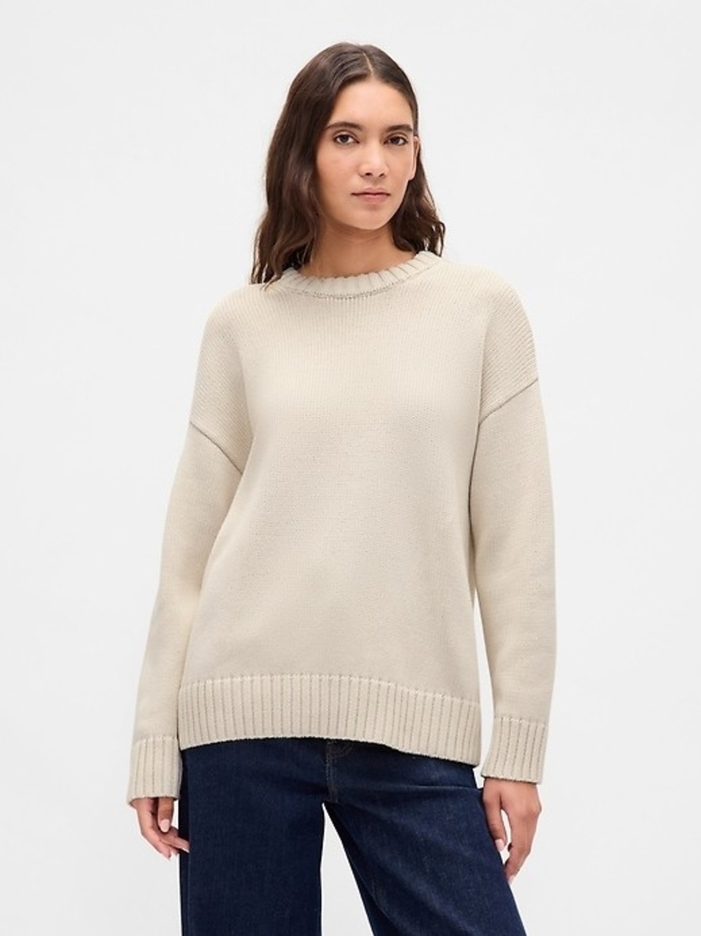 GAP Crewneck Cream Sweater